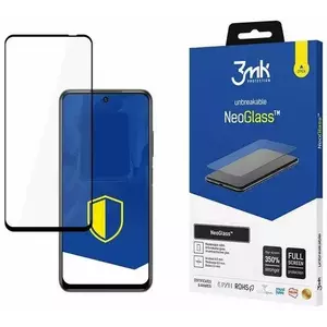 TEMPERED KIJELZŐVÉDŐ FÓLIA 3MK NeoGlass Xiaomi Redmi Note 10 5G black (5903108432450) kép