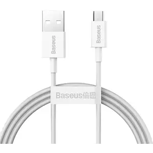 Kábel Baseus Superior Series Cable USB to micro USB, 2A, 1m (white) (6953156208490) kép