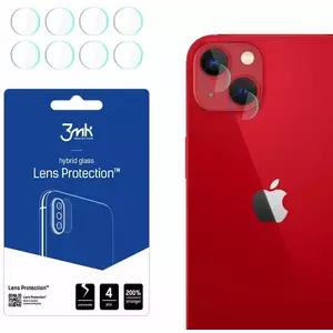TEMPERED KIJELZŐVÉDŐ FÓLIA 3MK Lens Protect iPhone 13 Mini Camera lens protection 4 pcs kép