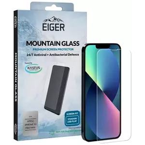TEMPERED KIJELZŐVÉDŐ FÓLIA Eiger Mountain Glass Screen Protector for Apple iPhone 13 Pro Max (EGSP00776) kép