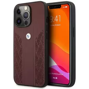 Tok Case BMW BMHCP13XRSPPR iPhone 13 Pro Max 6, 7" red hardcase Leather Curve Perforate (BMHCP13XRSPPR) kép