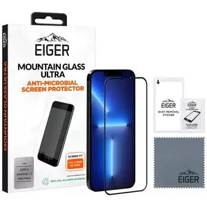 TEMPERED KIJELZŐVÉDŐ FÓLIA Eiger Mountain Glass Ultra 3D Screen Protector for Apple iPhone 13 Pro Max (EGMSP00207) kép