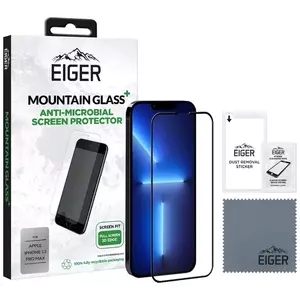 TEMPERED KIJELZŐVÉDŐ FÓLIA Eiger Mountain Glass+ 3D Screen Protector for Apple iPhone 13 Pro Max (EGMSP00209) kép