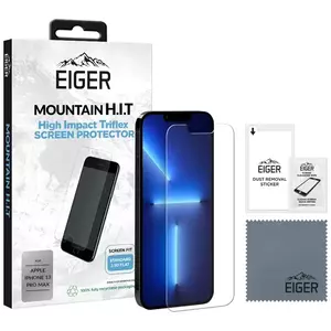 TEMPERED KIJELZŐVÉDŐ FÓLIA Eiger Mountain H.I.T. Screen Protector (1 Pack) for Apple iPhone 13 Pro Max (EGSP00788) kép