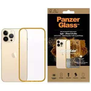 Tok PanzerGlass ClearCase iPhone 13 Pro Max 6.7" Antibacterial Military grade Tangerine 0343 (0343) kép