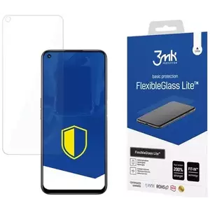TEMPERED KIJELZŐVÉDŐ FÓLIA 3MK FlexibleGlass Lite Realme 8i Hybrid Glass Lite kép