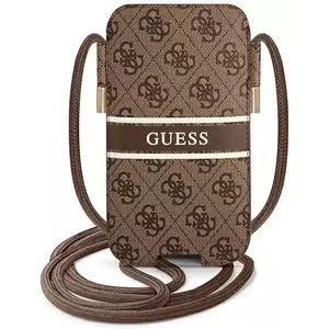 Guess Handbag GUPHM4GDBR 6, 1 "brown hardcase 4G Stripe (GUPHM4GDBR) kép