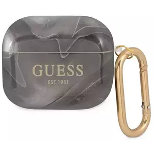 Guess GUA3UNMK AirPods 3 cover black Marble Collection (GUA3UNMK) kép