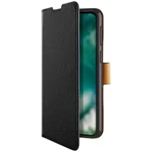 Tok XQISIT Slim Wallet Selection Anti Bac for Samsung A03S Black (47284) kép