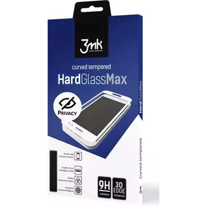 TEMPERED KIJELZŐVÉDŐ FÓLIA 3MK Glass Max Privacy iPhone 13 Pro Max 6.7" czarny/black () kép