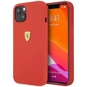 Tok Ferrari FESSIHCP13SRE iPhone 13 mini 5, 4" red hardcase Silicone (FESSIHCP13SRE) kép