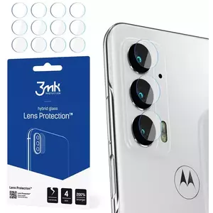 TEMPERED KIJELZŐVÉDŐ FÓLIA 3mk Lens Protect Motorola Edge 20 Camera lens protection 4 pcs kép