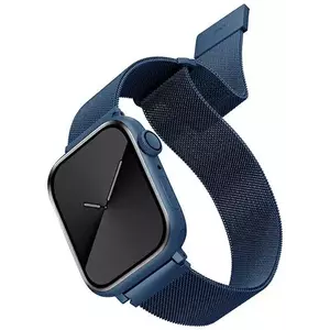 Óraszíj UNIQ strap Dante Apple Watch Series 4/5/6/7/SE 42/44/45mm. Stainless Steel cobalt blue (UNIQ-45MM-DANCBLU) kép
