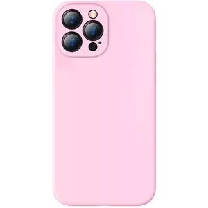 Tok Baseus Liquid Silica Case for iPhone 13 Pro (pink) kép