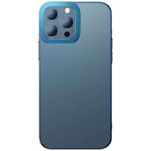 Tok Baseus Glitter Transparent Case for iPhone 13 Pro Max (blue) kép