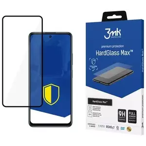 TEMPERED KIJELZŐVÉDŐ FÓLIA 3MK HardGlass Max Xiaomi POCO M4 Pro 5G black FullScreen Glass kép