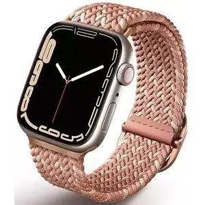 Óraszíj UNIQ strap Aspen Apple Watch 40/38/41mm Braided DE citrus pink (UNIQ-41MM-ASPDECPNK) kép