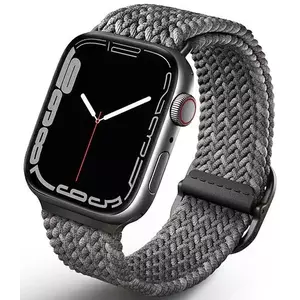 Óraszíj UNIQ strap Aspen Apple Watch 44/42/45mm Braided DE pebble grey (UNIQ-45MM-ASPDEPGRY) kép