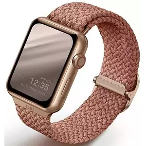 Óraszíj UNIQ strap Aspen Apple Watch 44/42/45mm Braided grapefruit pink (UNIQ-44MM-ASPPNK) kép