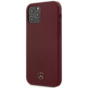 Tok Mercedes MEHCP12MSILRE iPhone 12/12 Pro 6, 1" red hardcase Silicone Line (MEHCP12MSILRE) kép