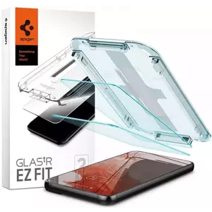 TEMPERED KIJELZŐVÉDŐ FÓLIA Spigen Glas.TR Samsung S901 S22 2pcs / 2pcs "EZ FIT" AGL04151 Tempered Glass (AGL04151) kép