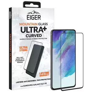 TEMPERED KIJELZŐVÉDŐ FÓLIA Eiger GLASS Mountain ULTRA+ Super Strong Screen Protector for Samsung Galaxy S21 FE(EGMSP00194) kép