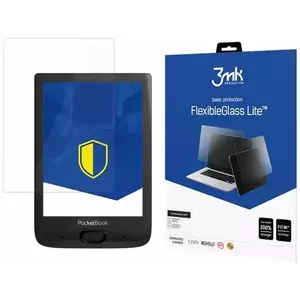 TEMPERED KIJELZŐVÉDŐ FÓLIA 3MK FlexibleGlass Lite PocketBook Basic Lux 3 Hybrid Glass Lite kép