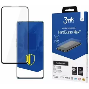 TEMPERED KIJELZŐVÉDŐ FÓLIA 3MK HardGlass Max Oppo Reno 6 Pro+ PENM00 5G Black FullScreen Glass kép