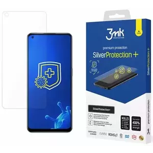 KIJELZŐVÉDŐ FÓLIA 3MK Silver Protect + Realme 9 Pro + Wet-mounted Antimicrobial Film kép
