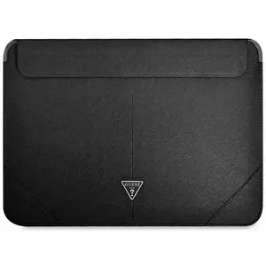 Tok Guess Sleeve GUCS14PSATLK 13/14" black Saffiano Triangle Logo (GUCS14PSATLK) kép
