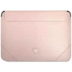 Tok Guess Sleeve GUCS16PSATLP 16" pink Saffiano Triangle Logo (GUCS16PSATLP) kép