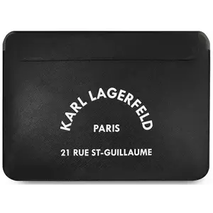 Tok Karl Lagerfeld Sleeve KLCS16RSGSFBK 16" black Saffiano RSG (KLCS16RSGSFBK) kép