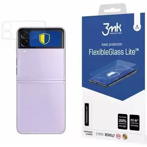 TEMPERED KIJELZŐVÉDŐ FÓLIA 3MK FlexibleGlass Lite Samsung Z Flip 3 5G Hybrid Glass Lite FRONT kép