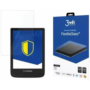 TEMPERED KIJELZŐVÉDŐ FÓLIA 3MK FlexibleGlass PocketBook Touch Lux 5 Hybrid Glass kép