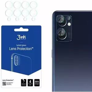 TEMPERED KIJELZŐVÉDŐ FÓLIA 3MK Lens Protect Oppo Find X5 Lite Camera lens protection 4 pcs kép