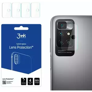 TEMPERED KIJELZŐVÉDŐ FÓLIA 3MK Lens Protect Xiaomi Redmi 10 2022 Camera lens protection 4 pcs kép