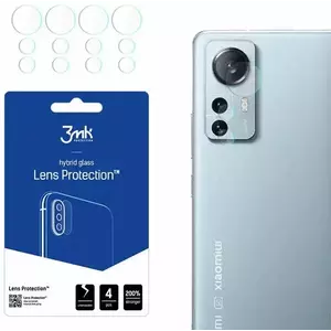 TEMPERED KIJELZŐVÉDŐ FÓLIA 3MK Lens Protect Xiaomi 12 Lite Camera lens protection 4 pcs kép