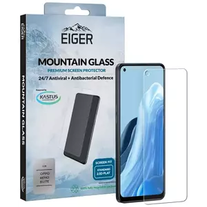 TEMPERED KIJELZŐVÉDŐ FÓLIA Eiger Mountain Glass 2.5D Screen Protector for Oppo Reno 8 Lite kép