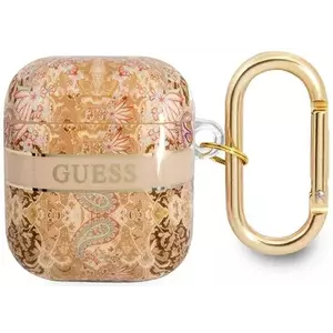 Tok Guess GUA2HHFLD AirPods cover gold Paisley Strap Collection (GUA2HHFLD) kép