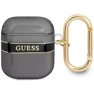 Guess GUA2HHTSK AirPods cover black Strap Collection (GUA2HHTSK) kép