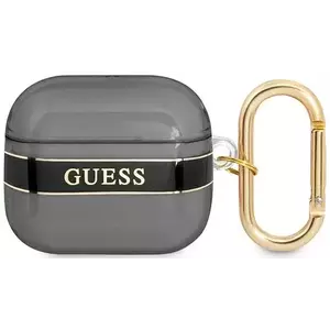 Guess GUA3HHTSK AirPods 3 cover black Strap Collection (GUA3HHTSK) kép
