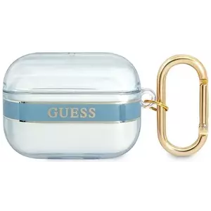 Guess GUAPHHTSB AirPods Pro cover blue Strap Collection (GUAPHHTSB) kép
