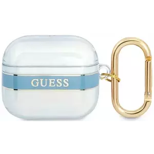 Guess GUA3HHTSB AirPods 3 cover blue Strap Collection (GUA3HHTSB) kép