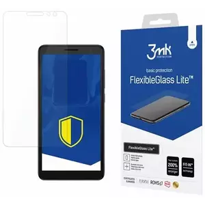 TEMPERED KIJELZŐVÉDŐ FÓLIA 3MK FlexibleGlass Lite Alcatel 1B 2022 Hybrid Glass Lite kép