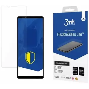 TEMPERED KIJELZŐVÉDŐ FÓLIA 3MK FlexibleGlass Lite Sony Xperia 1 IV Hybrid Glass Lite kép