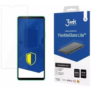 TEMPERED KIJELZŐVÉDŐ FÓLIA 3MK FlexibleGlass Lite Sony Xperia 10 IV Hybrid Glass Lite kép