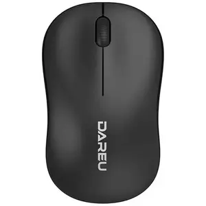 Egér Wireless mouse Dareu LM106 2.4G 1200 DPI (black) kép