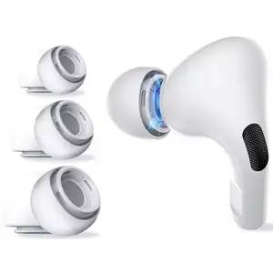 Pótalkatrész TECH-PROTECT EAR TIPS 3-PACK APPLE AIRPODS PRO WHITE (9589046924415) kép