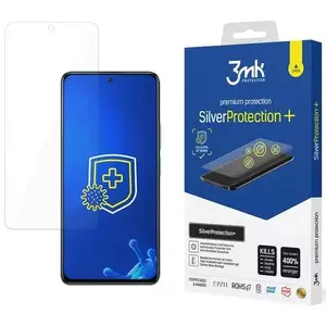 KIJELZŐVÉDŐ FÓLIA 3MK Silver Protect + Xiaomi POCO F4 5G Antimicrobial Wet Mount kép