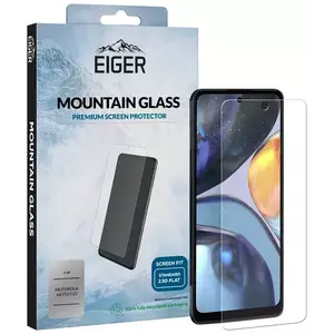 TEMPERED KIJELZŐVÉDŐ FÓLIA Eiger Mountain Glass Screen Protector 2.5D for Motorola Moto G22 in Clear kép